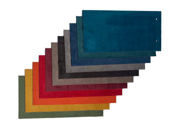 Canapé d'angle convertible Arly effet velours