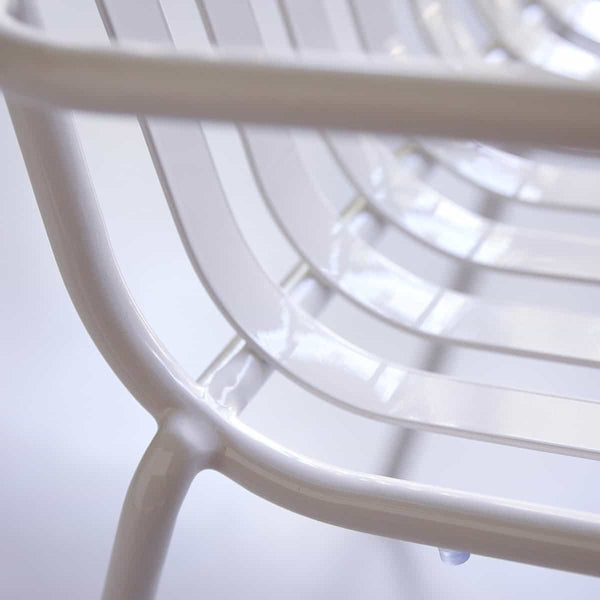 Fauteuil Nisa en métal