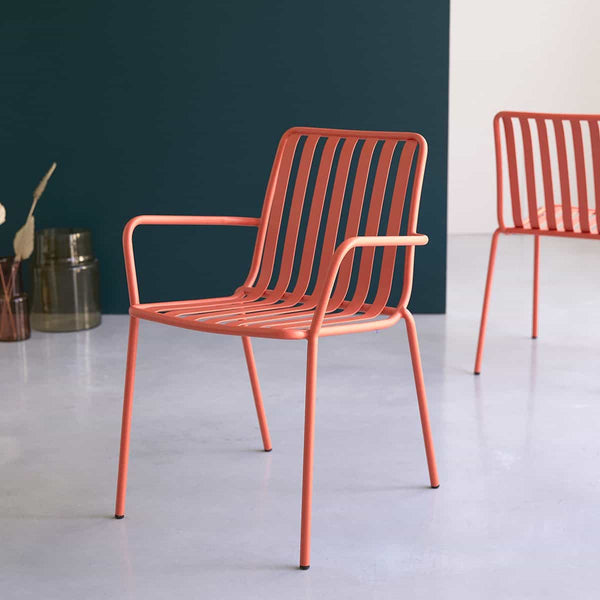 Fauteuil Nisa en métal