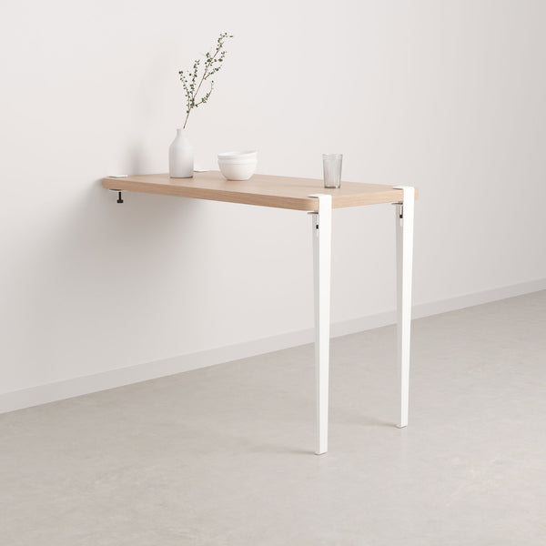 Pied de table réglable Tremithos en métal hauteur 90cm