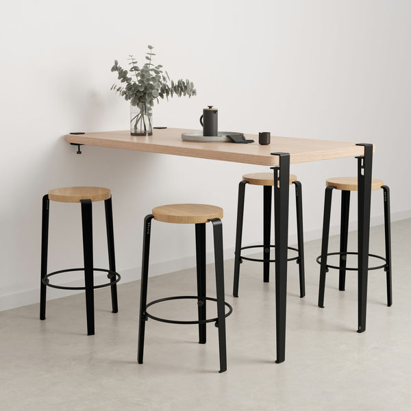 Tabouret mi haut Tremithos métal