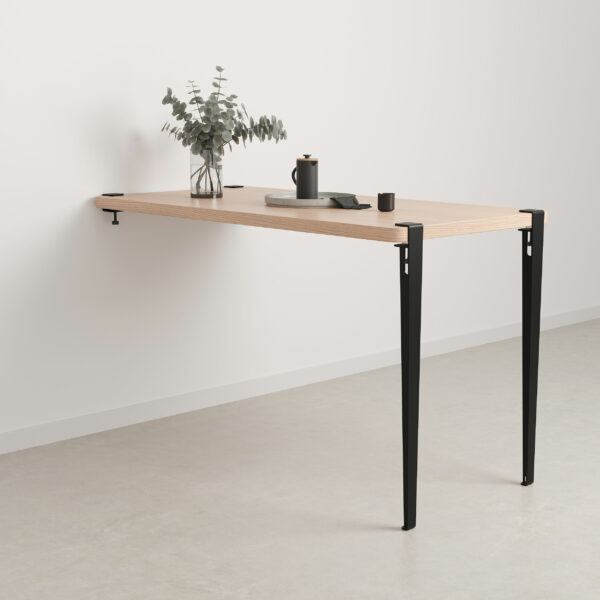 Pied de table réglable Tremithos en métal hauteur 90cm
