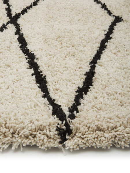 DE - Tapis Fuhse en polyester et coton