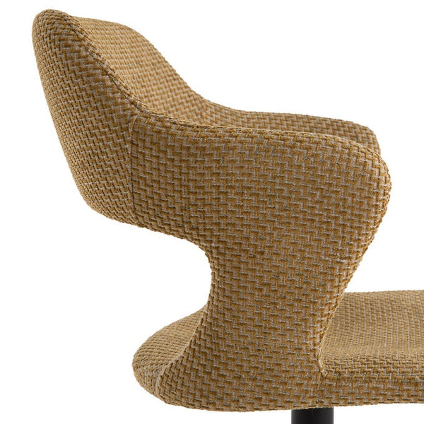 Fauteuil pivotant Steyrling beige