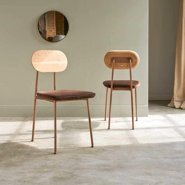 Chaise Noeime en chêne naturel