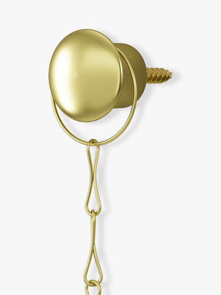 GB - Set de 3 miroirs Cocker en métal doré
