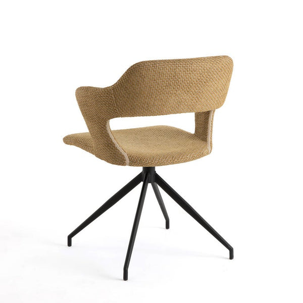 Fauteuil pivotant Steyrling beige