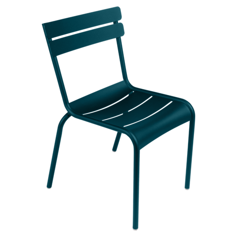 Lot de 2 chaises Landgraben métal bleu