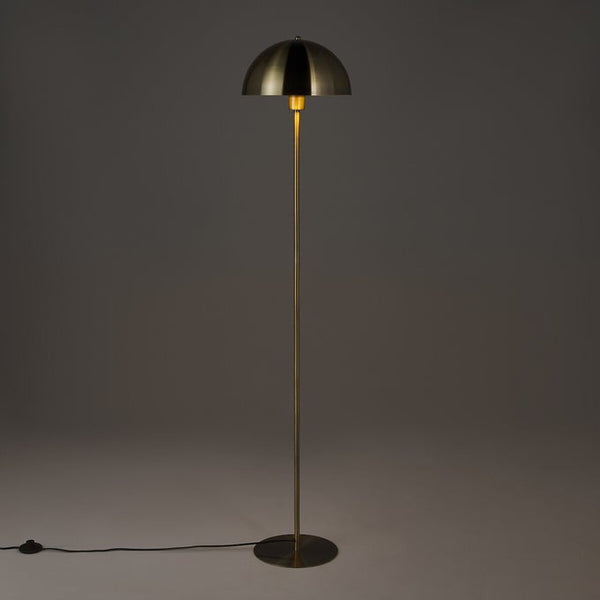 Lampadaire Mures métal doré
