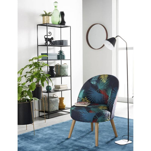 Fauteuil vintage imprimé Ago
