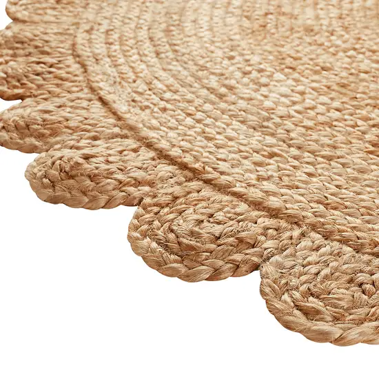 Tapis rond Aubance jute