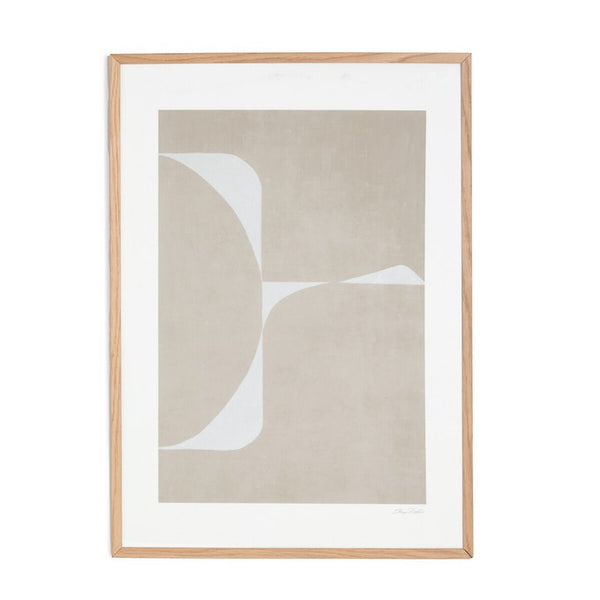 Affiche Salm, beige
