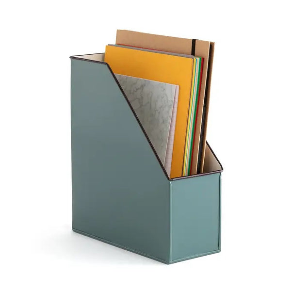 Porte-document Elia métal vert émeraude