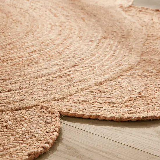 Tapis rond Ouysse jute