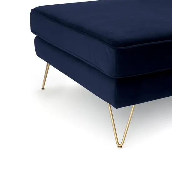 Banquette Vaupes en velours