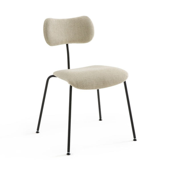 Chaise Hermeton, tweed beige