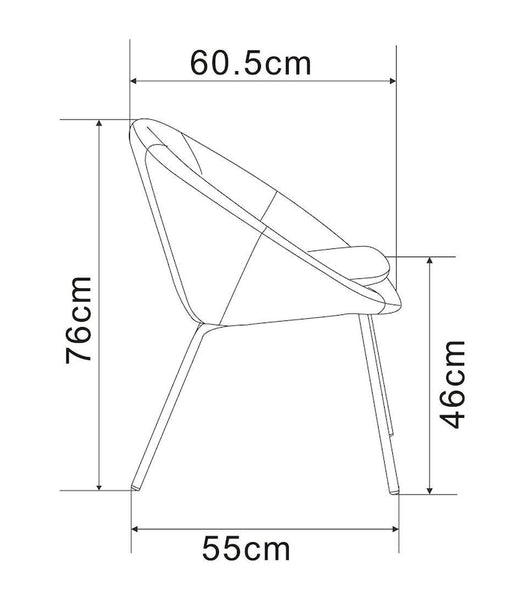 AU - Fauteuil Halo lounge
