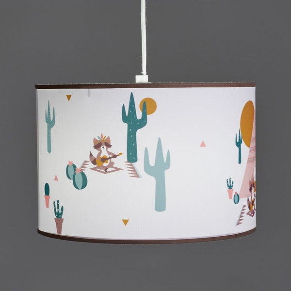 Abat-jour suspension LOIR, blanc