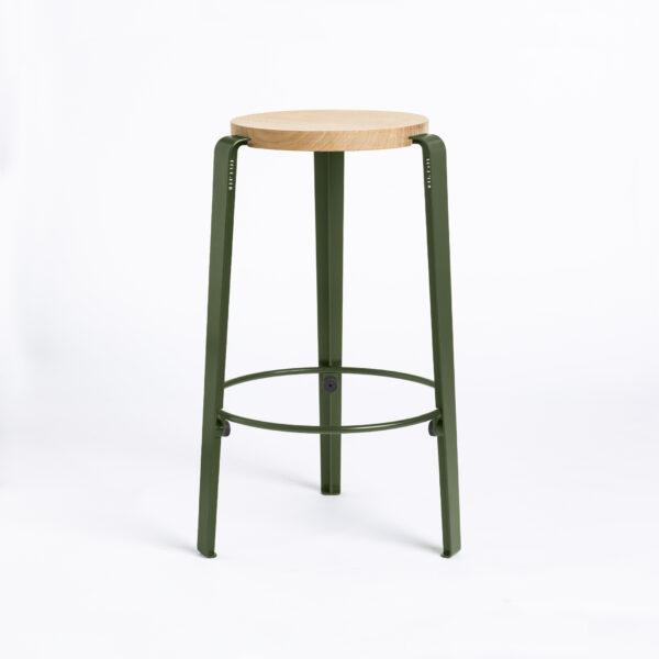 Tabouret mi haut Tremithos métal