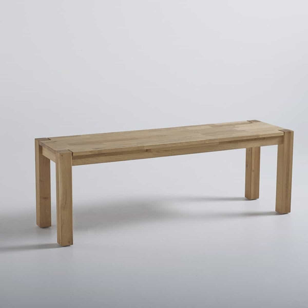 Banc Gesse en chêne massif naturel