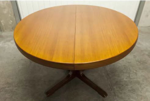Table à rallonge Fischa en teck