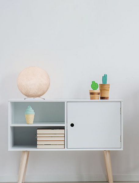 Lampe à poser, Agrafiotis, beige