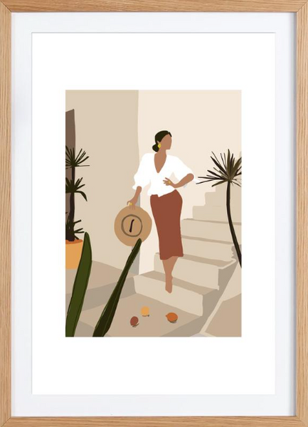 Cadre avec affiche Viskan
