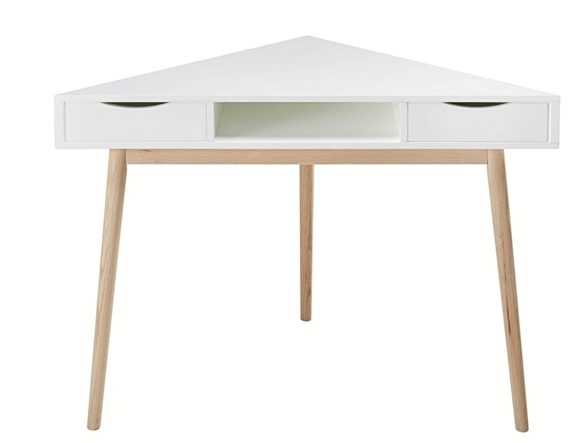 Bureau Alto Beni en chêne et panneau de fibres