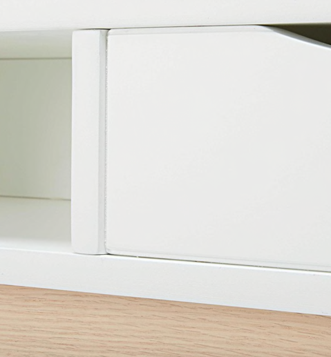 Bureau Alto Beni en chêne et panneau de fibres