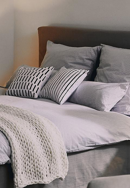DE - Housse de coussin Jade en coton imprimé