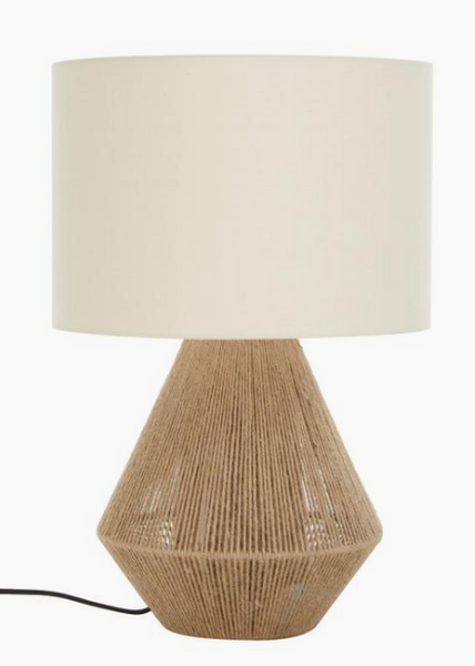 DE - Lampe Wümme en fibres de jute