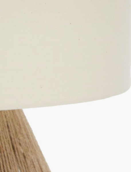 DE - Lampe Wümme en fibres de jute