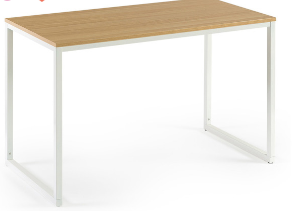AU - Bureau Jennifer bois et blanc