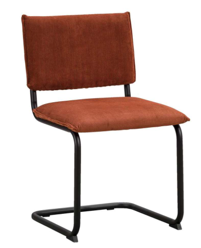 NL - Chaise Brielse en velours côtelé
