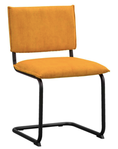 NL - Chaise Brielse en velours côtelé