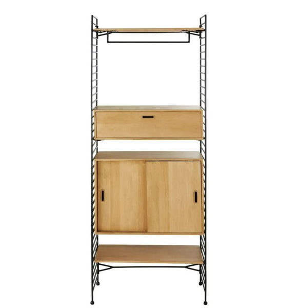 Barre verticale pour étagère bibliothèque Arpa
