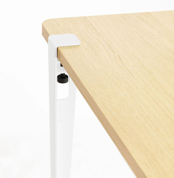 Pied de table réglable Tremithos en métal hauteur 90cm