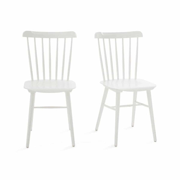 Lot de 2 Chaises Deltà du Parana en hêtre