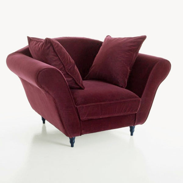 Fauteuil velours, Escaut