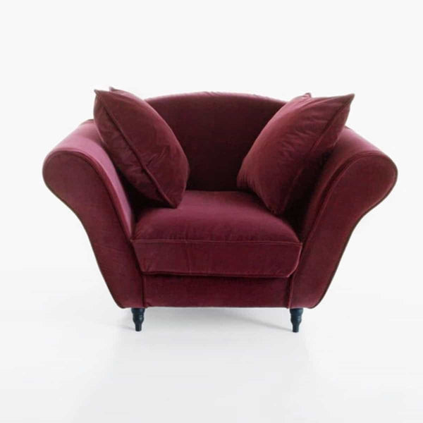 Fauteuil Escaut en velours