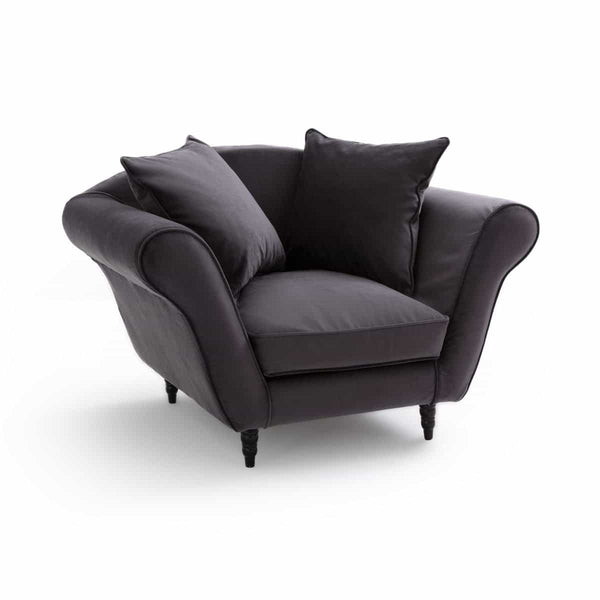 Fauteuil Escaut en velours