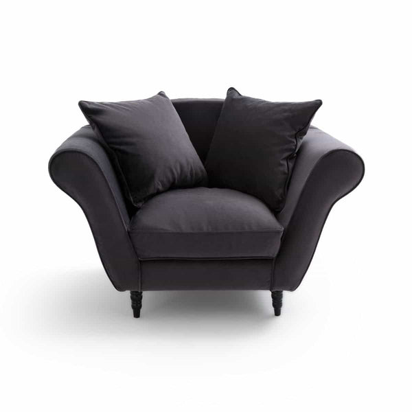 Fauteuil Escaut en velours