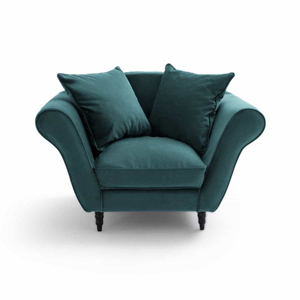 Fauteuil Escaut en velours