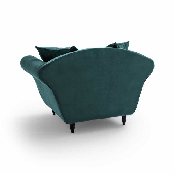 Fauteuil Escaut en velours
