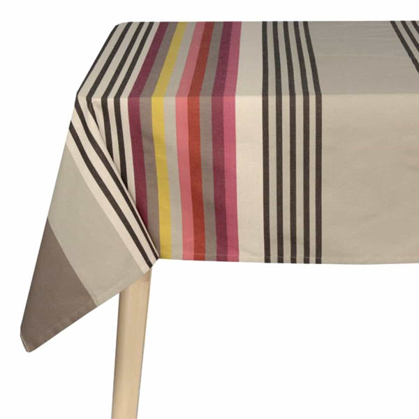 Nappe Parral en coton taupe
