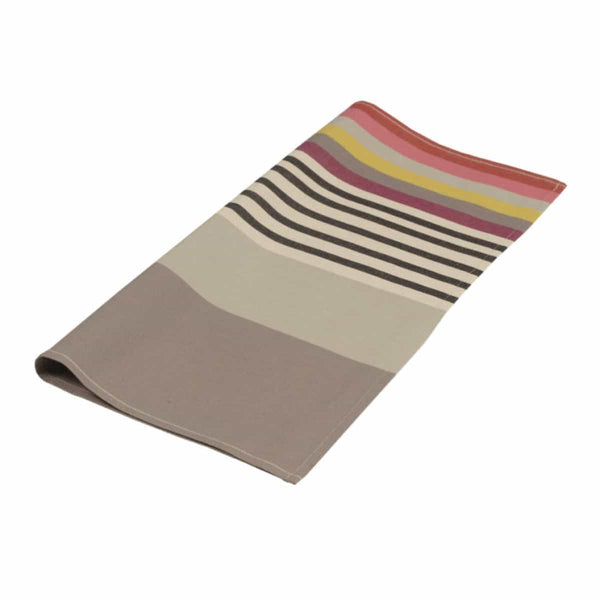 Serviette de table Parral en coton taupe