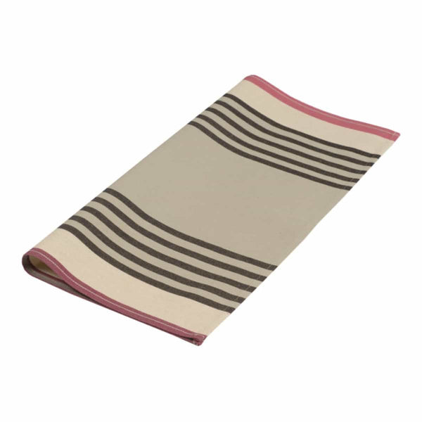 Serviette de table Parral en coton taupe