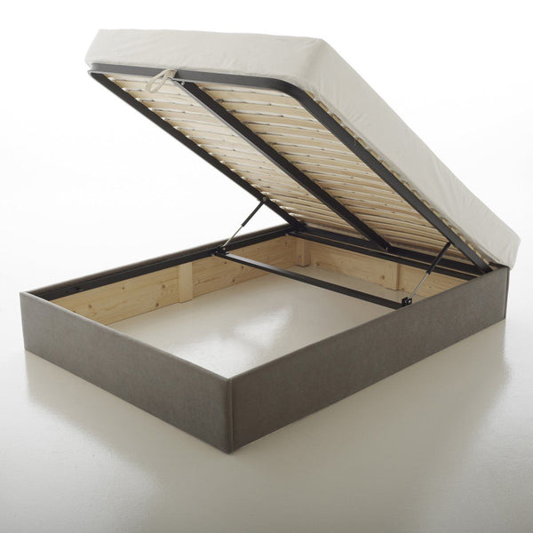 Sommier coffre en kit, LOIRET, gris moyen