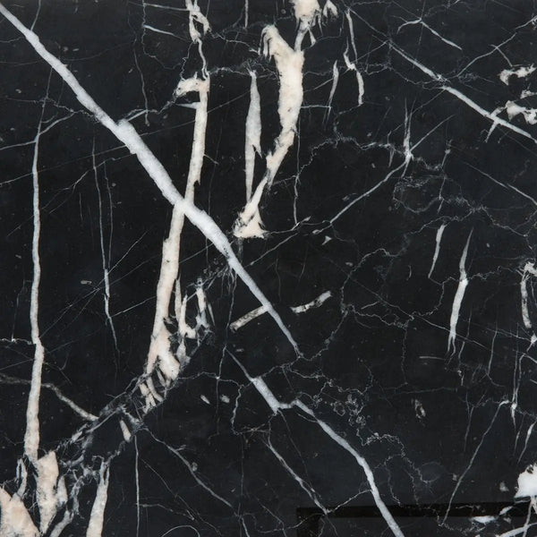 Table basse rectangulaire, GOLO, marbre noir