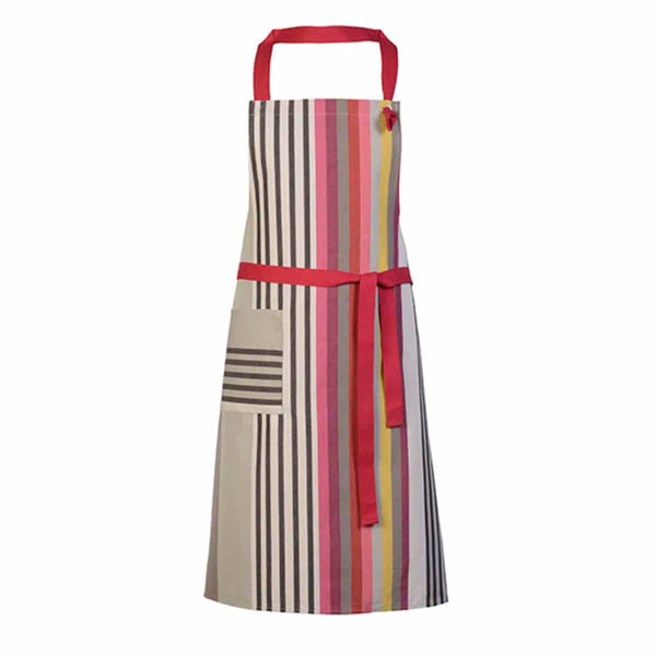 Tablier Parral en coton taupe
